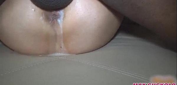  Sexy girl gets fucked and creampie in the end